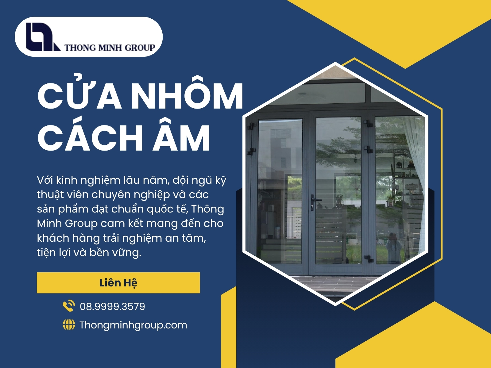 Cửa nhôm cách âm
